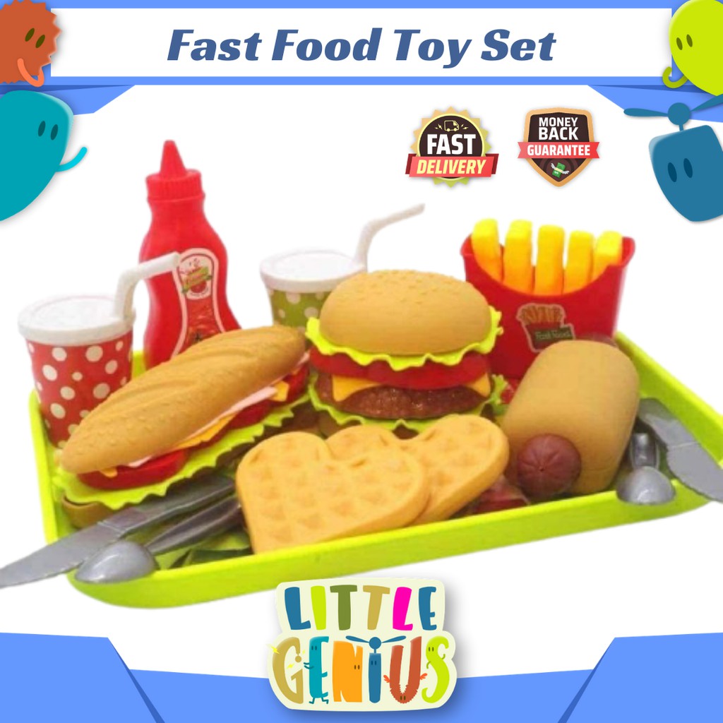 Fast Food Toy set fast food toys Food toys for kids food toys set food ...