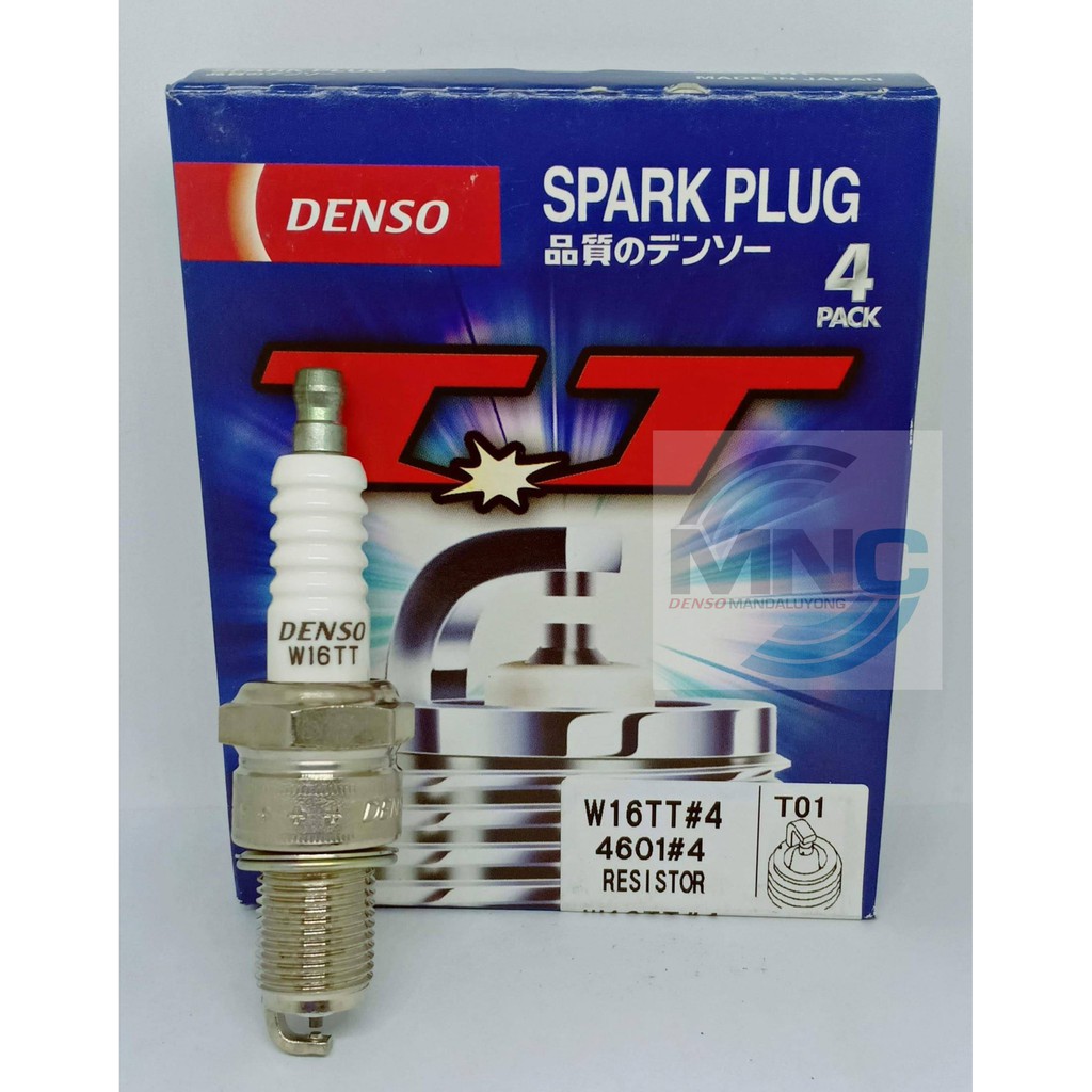 DENSO SPARK PLUG W16tt (4pcs) | Shopee Philippines