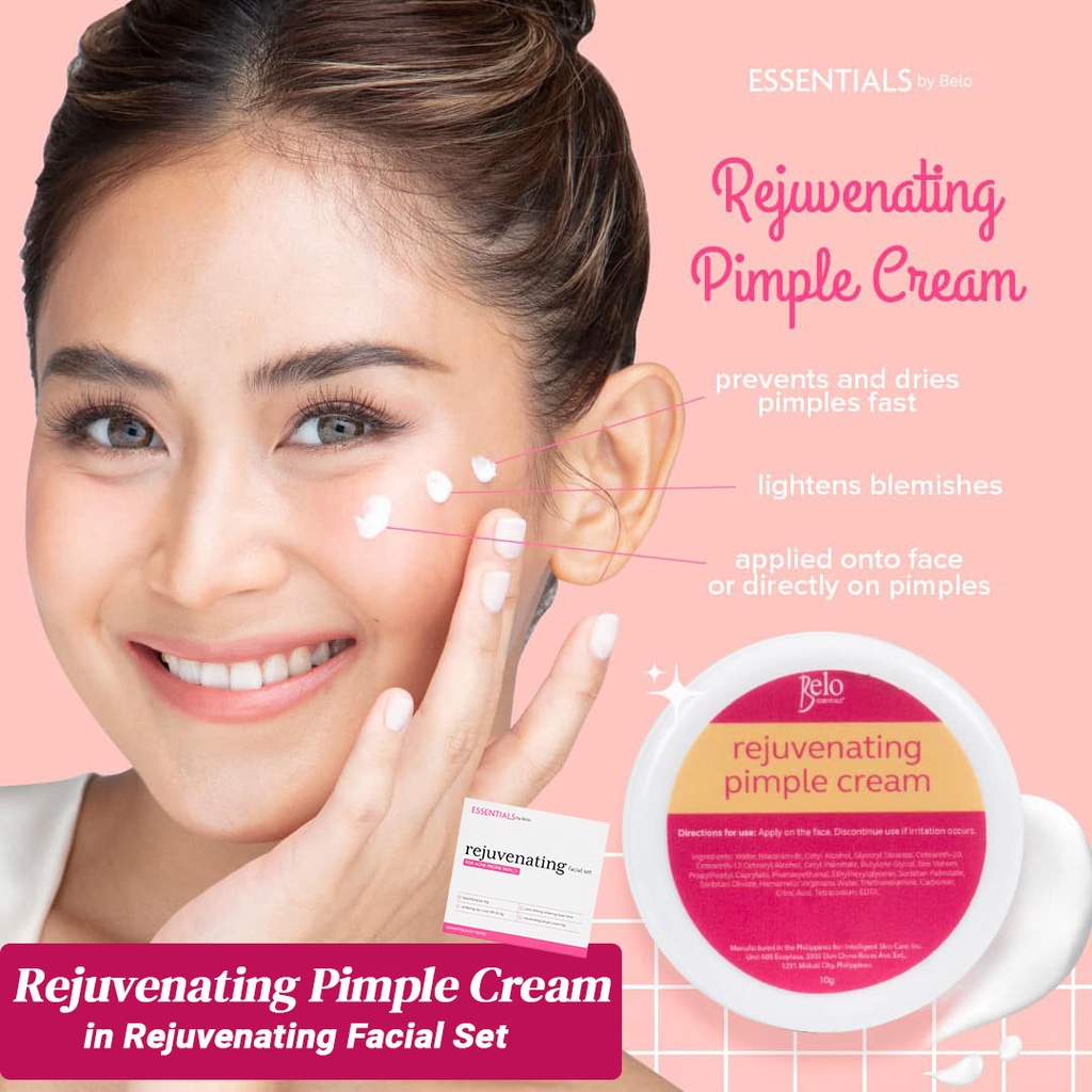 Rejuvenating Pimple Cream 10g Shopee Philippines