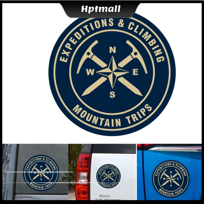 Y2 Masking Scratch Decal Hammer Car Sticker Expedition Climbing