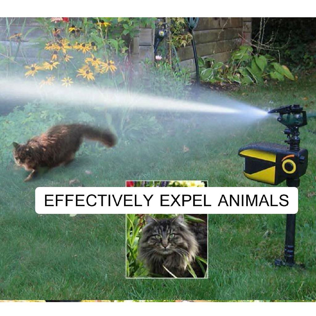 Scare Crow Motion Activated Water Animal Dog Cat Repellent Deterrent