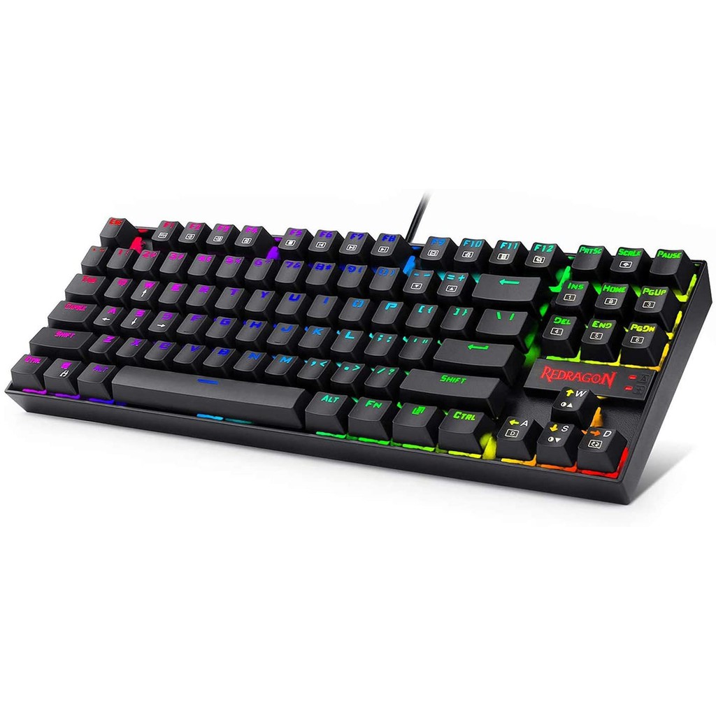 REDRAGON Kumara K552 RGB Mechanical Gaming Keyboard BLACK Shopee