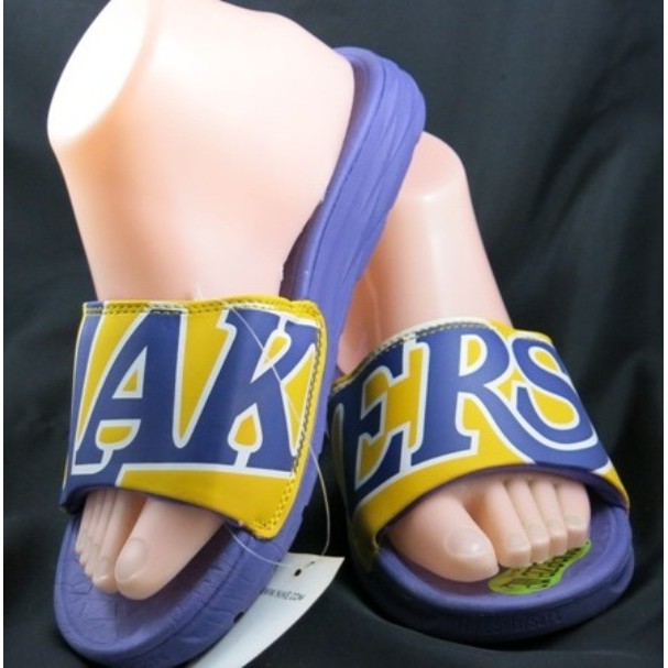 nike benassi lakers