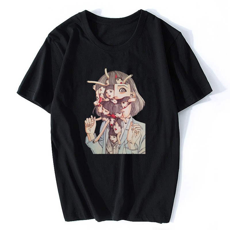 Man Manga Junji Ito T-Shirt Shintaro Kago Men's T-Shirt ...