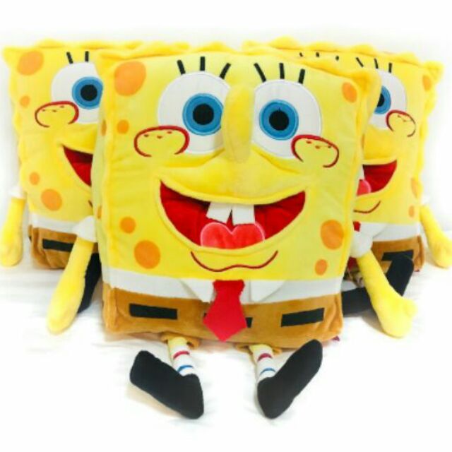 Spongebob Character Pillow 63cmx40cm Shopee Philippines