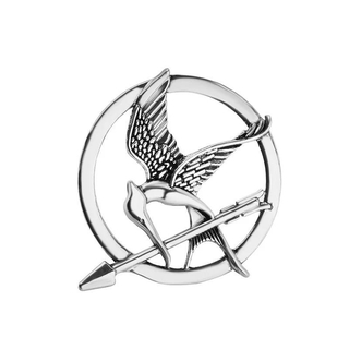 Hunger Games Movie ”Mockingjay”  LOGO Prop Rep Pin Metal Brooches #5