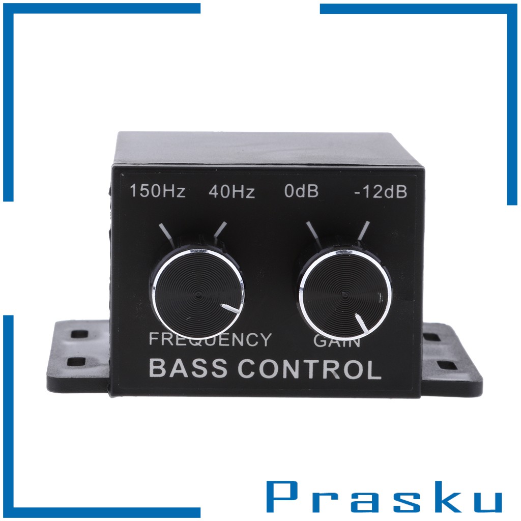 Car Home Amplifier Subwoofer Equalizer Crossover RCA Adjust Line Level