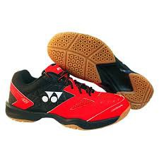yonex badminton shoes red