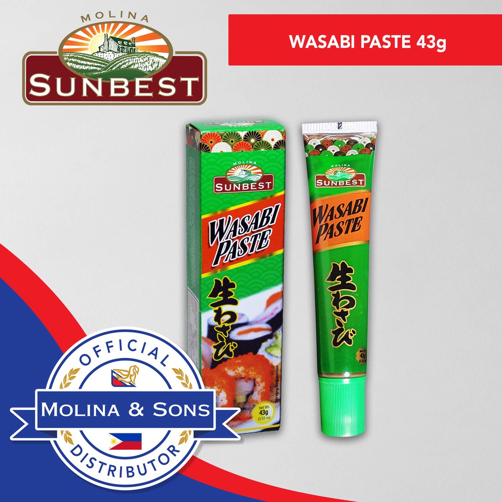 Sunbest Wasabi Paste 43g Shopee Philippines