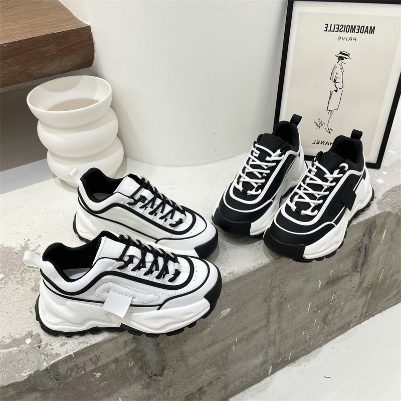 BS Trending Casual white Korean rubber shoes for women #1579 | Shopee ...