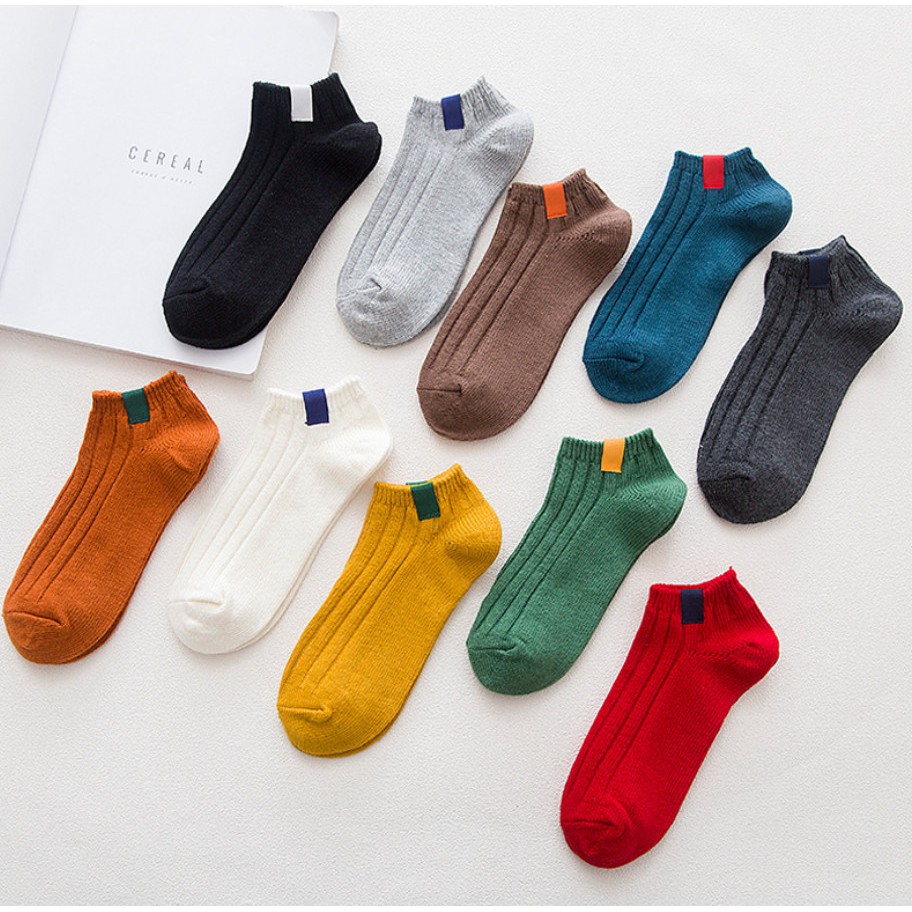 Korean Cute Socks Breathable Iconic Ankle Socks Cotton Trendy Style w52 ...