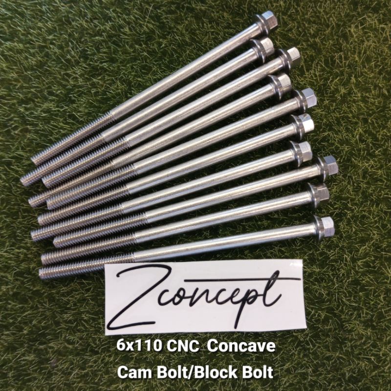 CNC Handmade Bolts 6x110 Cam bolt/Block Bolt (sold per piece) Shopee
