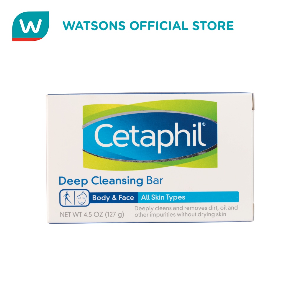 Cetaphil Deep Cleansing Bar Soap 127g Shopee Philippines