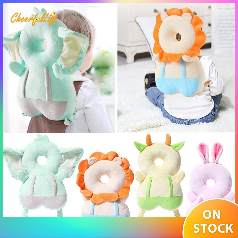 Baby Back Pillows Baby Head Protection Pillow Cute Cartoon Breathable Infant Anti Fall Pillow Care Shopee Philippines