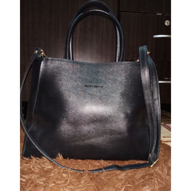 nicole miller black purse