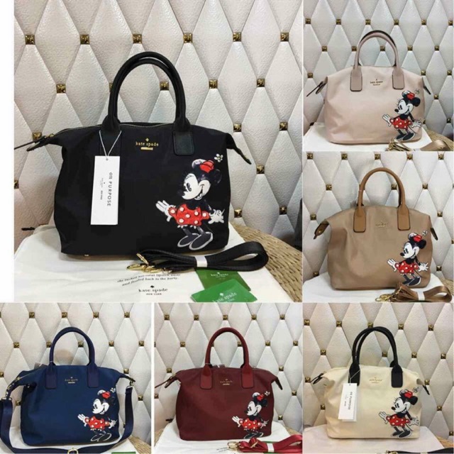 mickey mouse kate spade bag