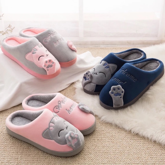 couple indoor slippers