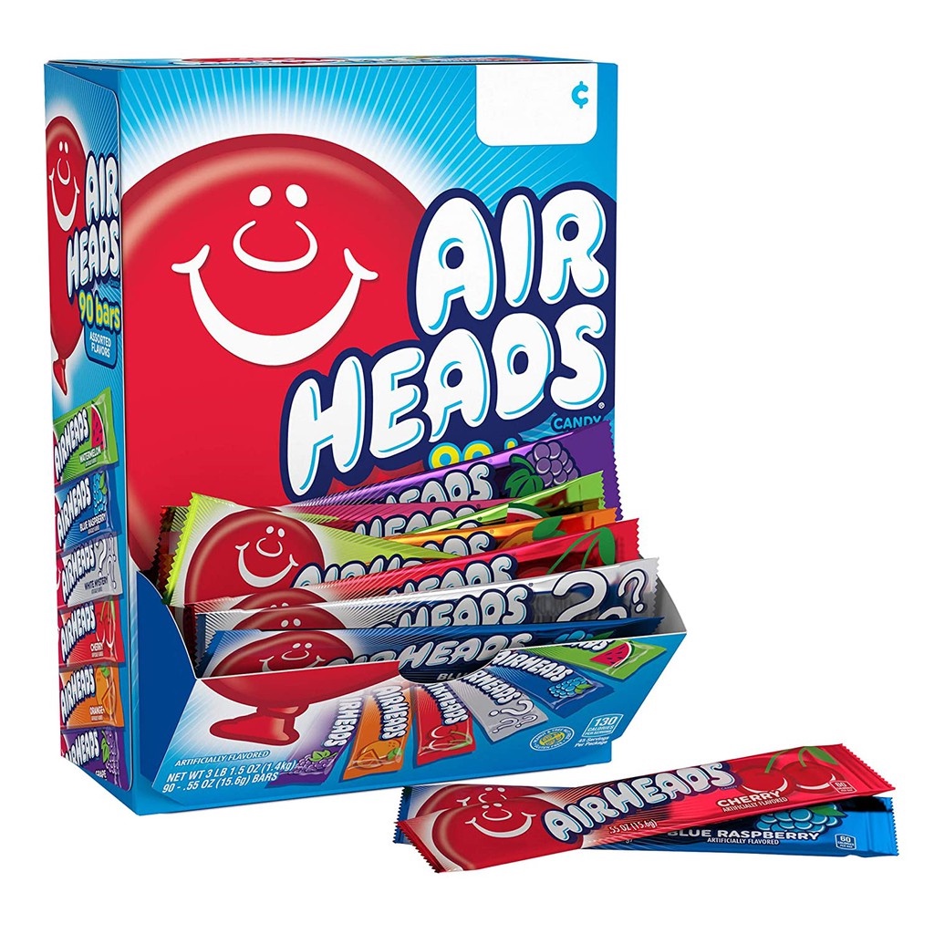 Airheads Candy Bars Assorted Flavors 15 6g Per Bar Shopee Philippines