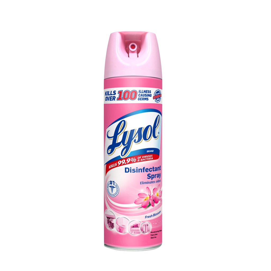 Lysol Disinfectant Spray Fresh Blossom 340G | Shopee Philippines