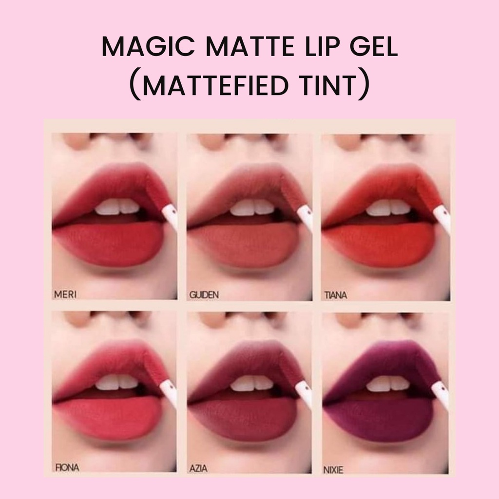 LIP GEL THERAPY (matte lipstain) Shopee Philippines