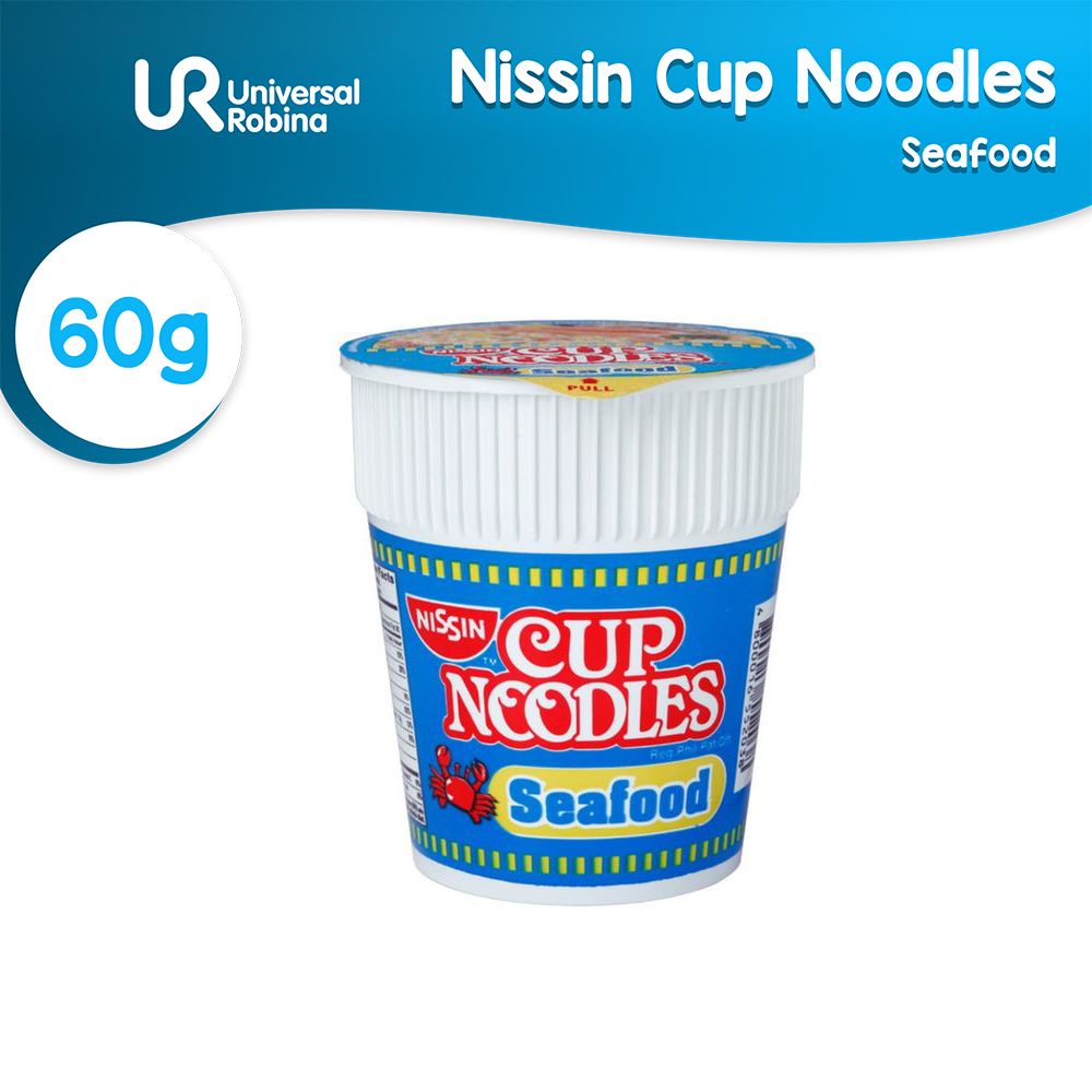 Nissin Cup Noodles Seafood (60G) | Shopee Philippines