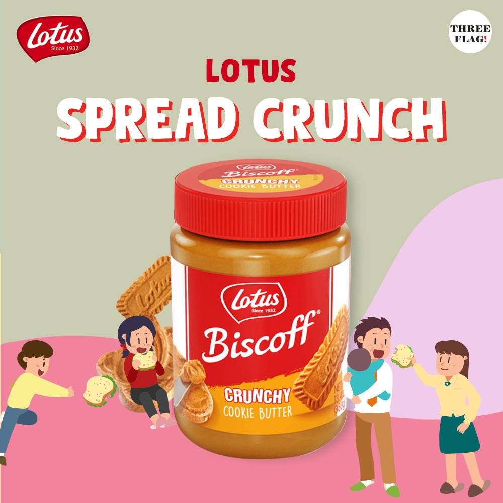 Lotus Biscoff Spread Crunch 380g Shopee Philippines