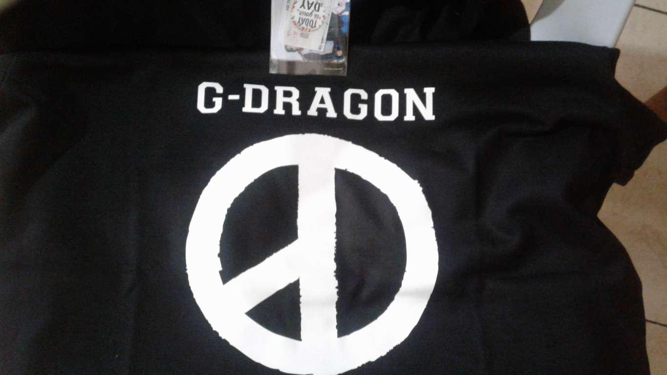 Kpop Big Bang G Dragon Shirt And 2way Sling Tote Bag Shopee Philippines