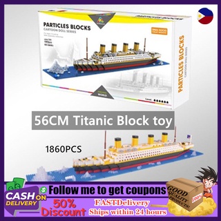 Model Building Kits City Titanic 3D Blocks Educational Model Building Toys Hobbies For Children Comp