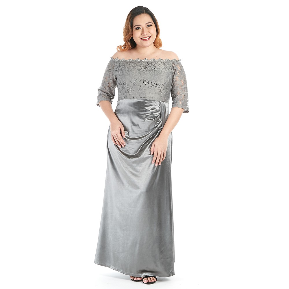 Dress For Wedding Ninang Plus Size ...