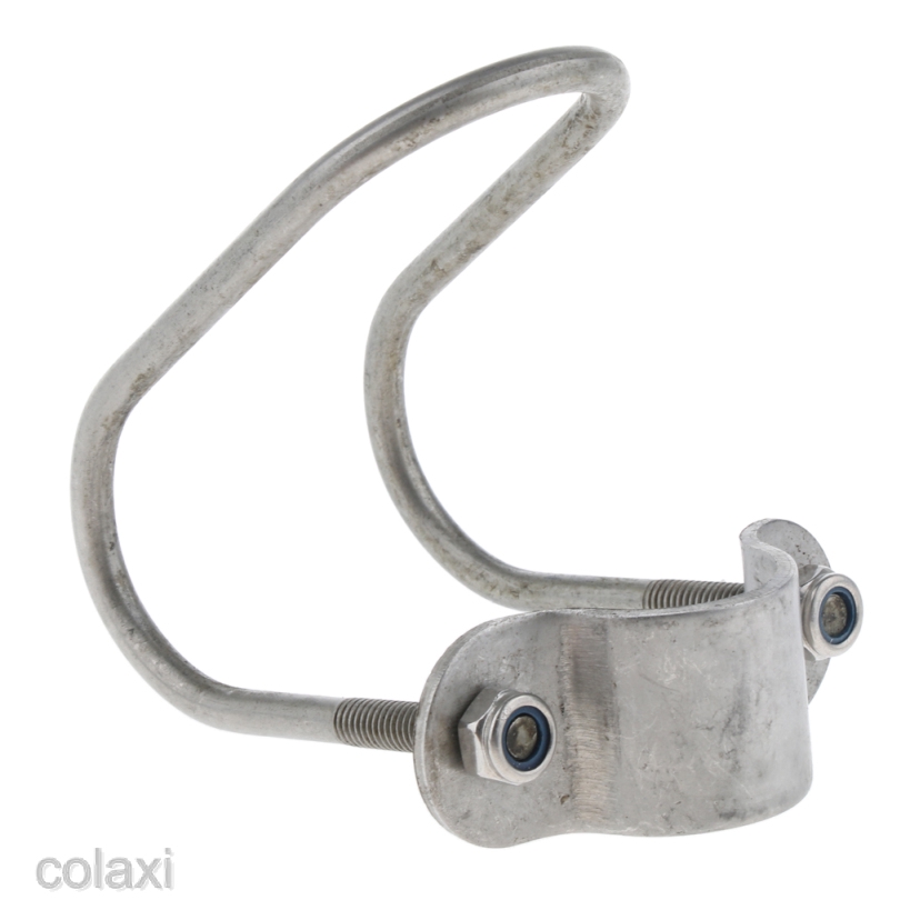 Open End Steel Pipe Clamp Clips 90 Degree Double U Bolt, Stainless