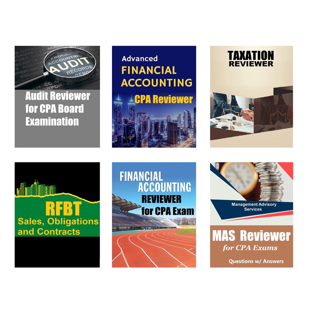 Download CPA Board Exam Complete Reviewer (6 Books) – Questions And ...