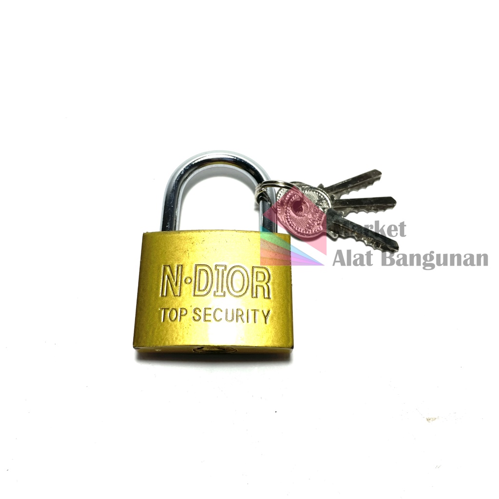 Yellow Padlock No. 50 mm Shopee Philippines