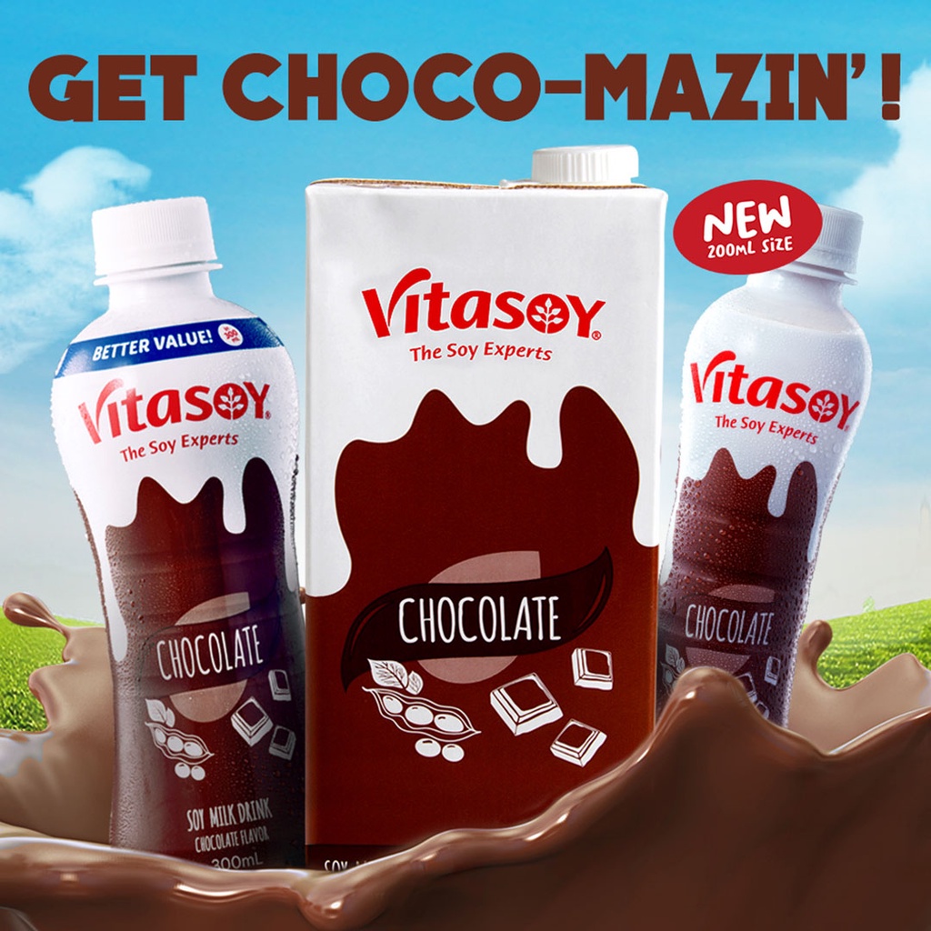 Vitasoy Chocolate (300ml) Shopee Philippines