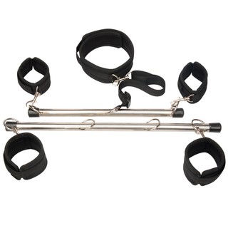 Spreader Bar Sex Toys Restraints with Handcuffs Foot Wrist Cuffs BDSM Bondage Set for Couples Detach #2