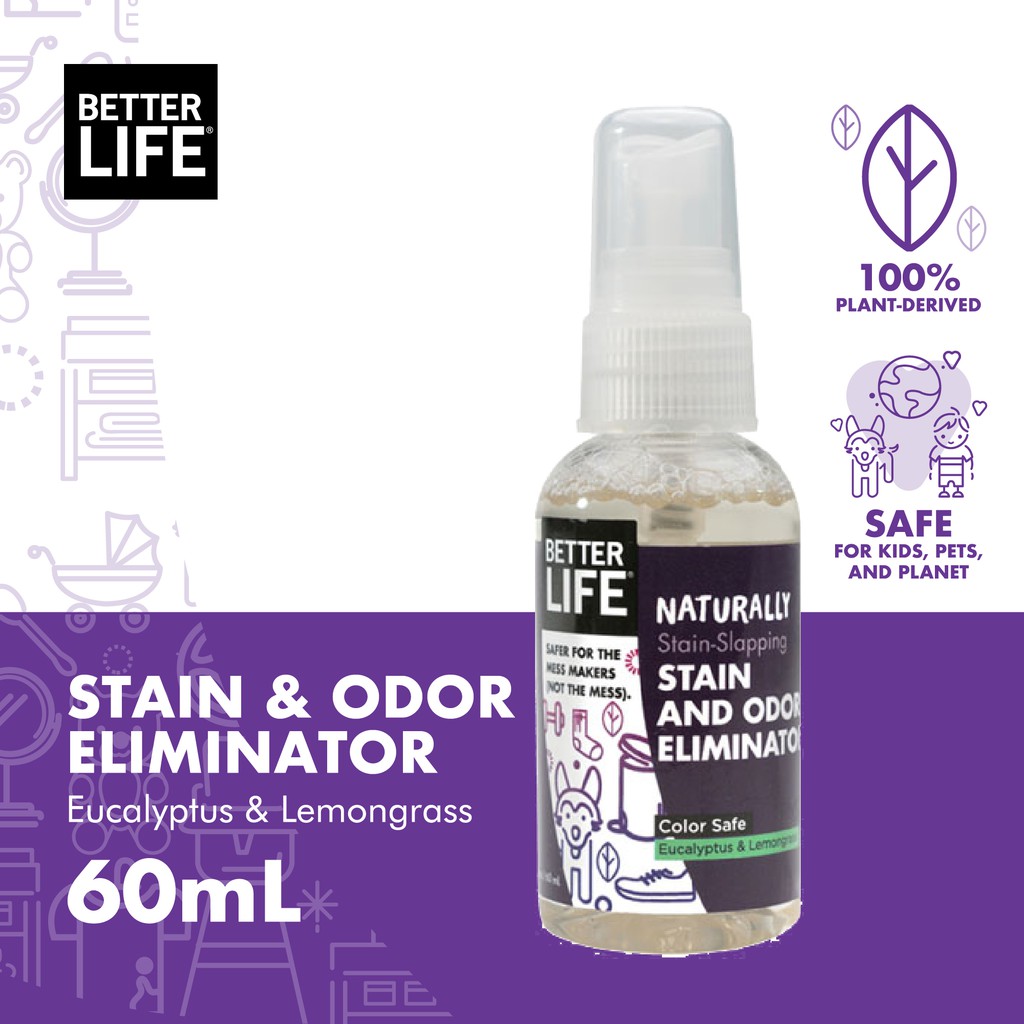 Better Life Natural Stain and Odor Eliminator Eucalyptus & Lemongrass