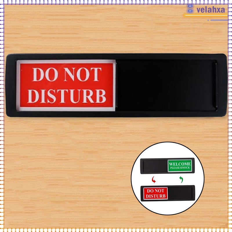 [VELA] Acrylic Adhesive Privacy Do Not Disturb Sign Please Knock Sign ...