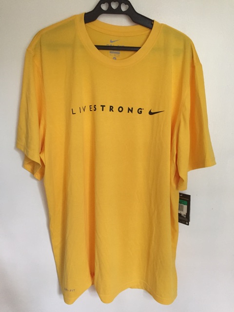 Cadena Simplificar Mirar fijamente Original Nike Livestrong Dri-Fit Tshirt (XL) | Shopee Philippines