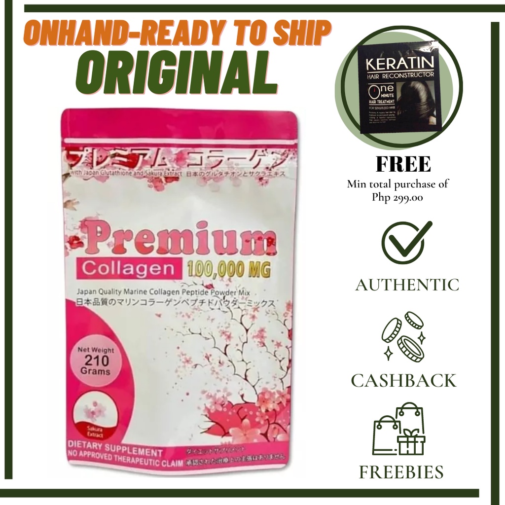 Premium Collagen 100,000mg By Young Miss, Japan Quality Marine Collagen 