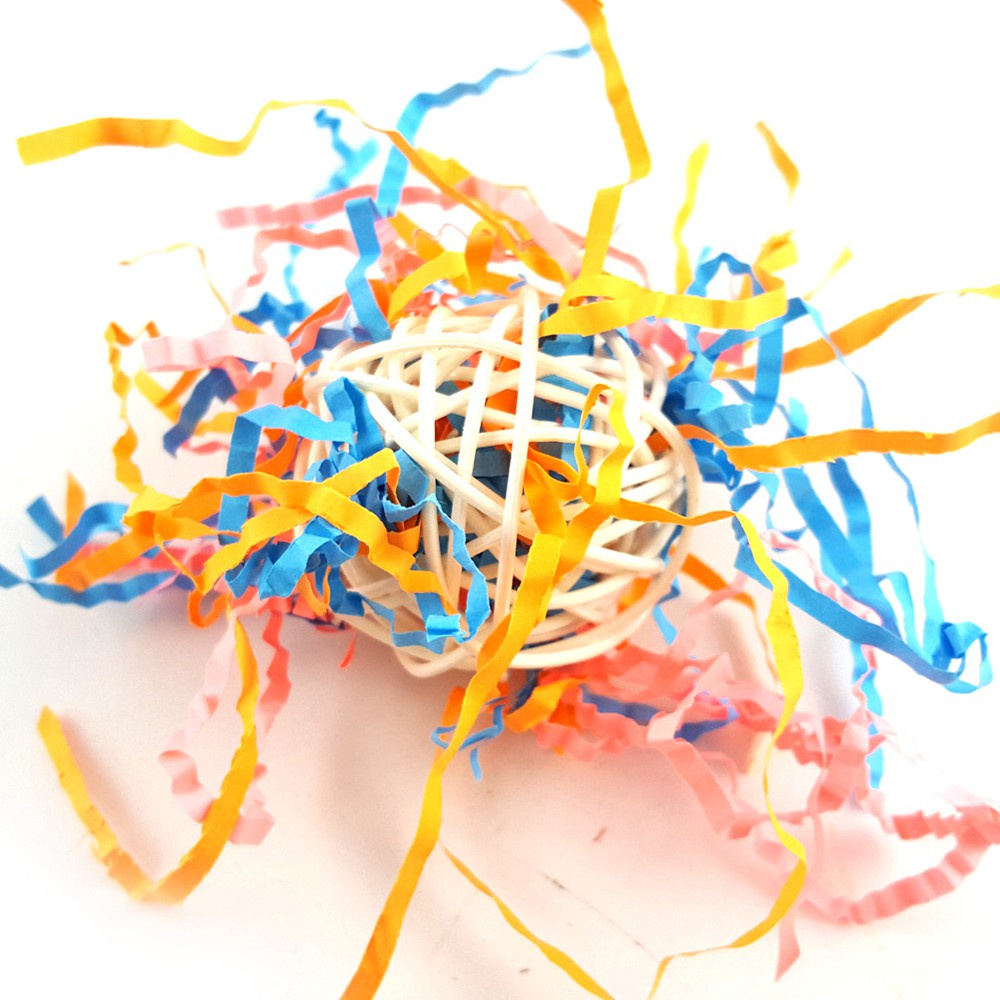 1PCS Parrot Toys, Bird Toys, Sepak Takraw Toys, Bite-resistant Fun Toys, Bird Supplies, Durable Bite-resistant #5