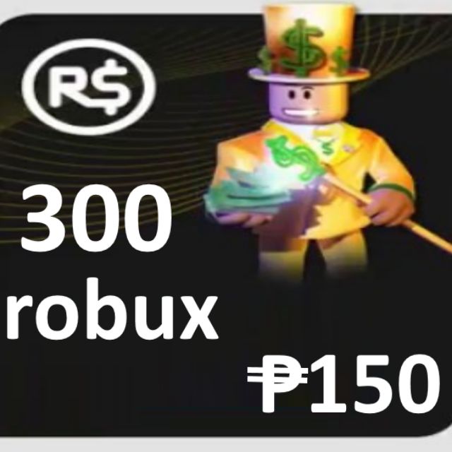 Roblox 300 Robux This Is Not A Gift Card Or A Code Roblox Group Payout Only Shopee Philippines - roblox gift card philippines shopee