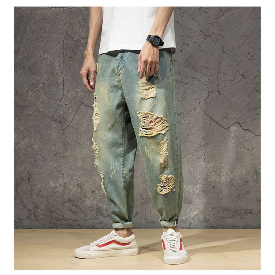 ripped skater pants