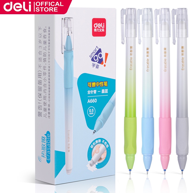 Deli A660 Student Correcting Posture Erasable Gel Pen 0.5mm 1 pcs ...