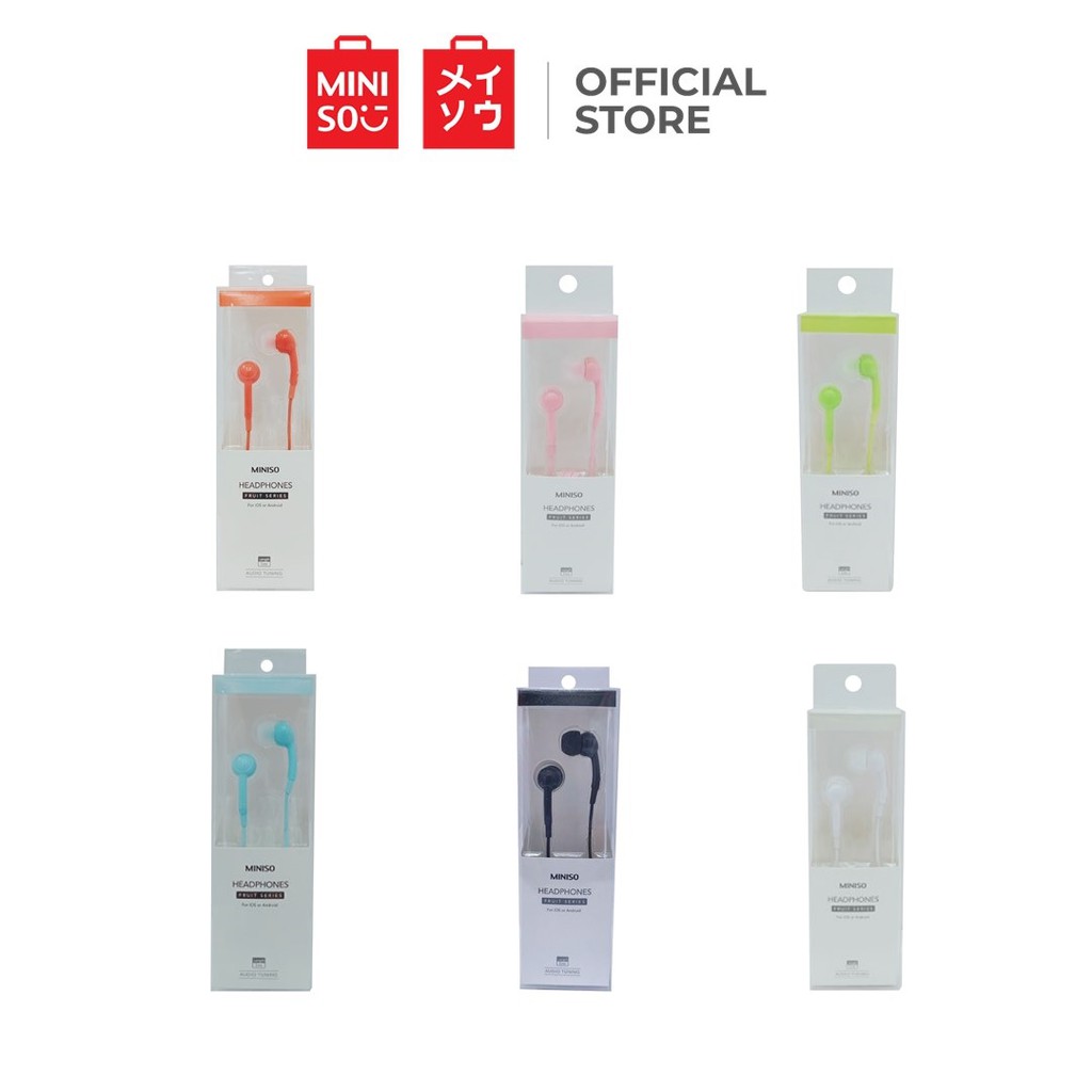 Miniso In ear phone Shopee Philippines