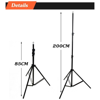 HYE 200cm x 200cm / 6ft x 6ft Heavy Duty Background Stand Background Support System Kit Portable #5