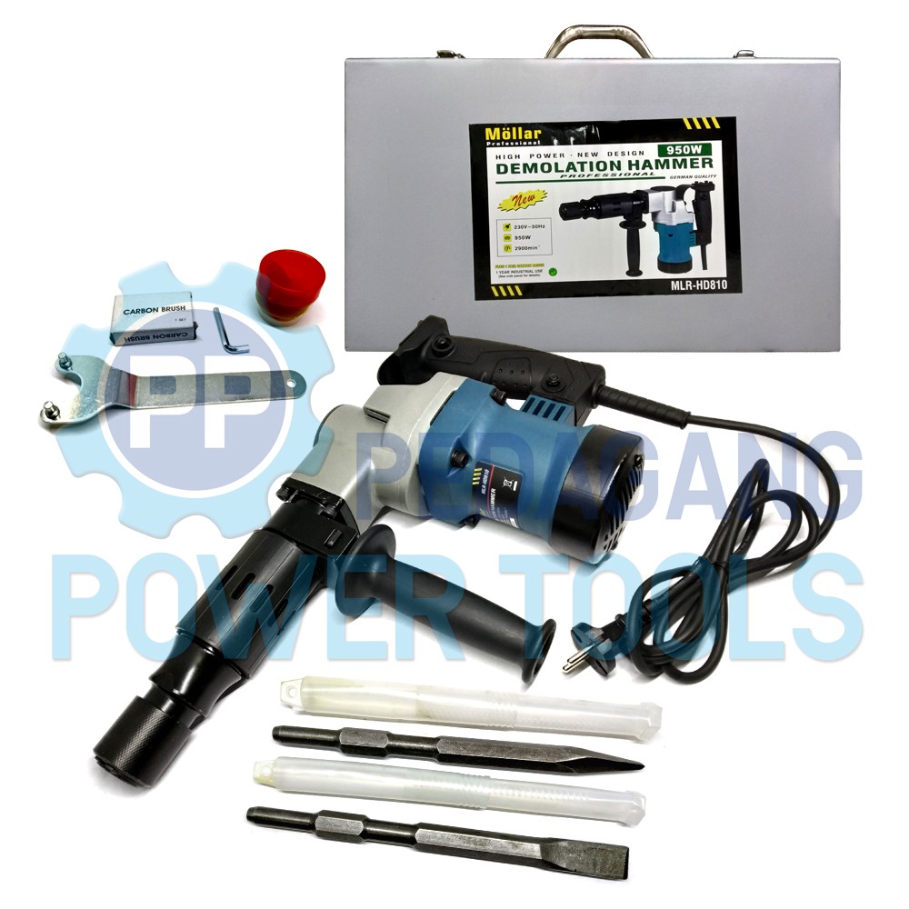 Mollar Hd810 Machine Drill Bobok Wall Concrete Demolition Jack Hammer Shopee Philippines