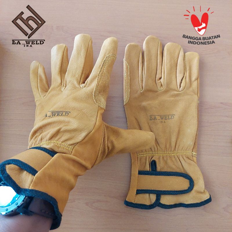Tig Welding glove // Argon Welding Gloves // 100 Genuine Leather