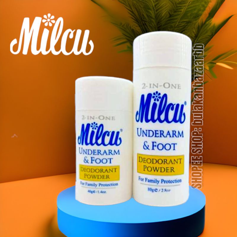 Original MILCU Underarm & Foot Deodorant Powder Shopee Philippines