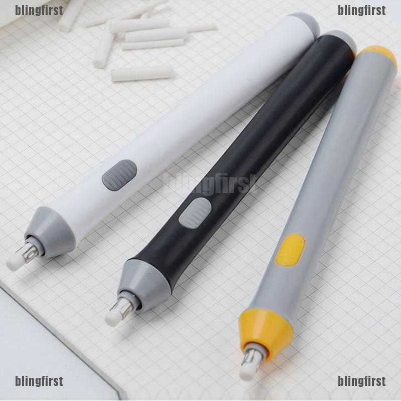 【∮】 Electric Eraser Battery Operated Automatic Pencil Eraser Kit w/ 22