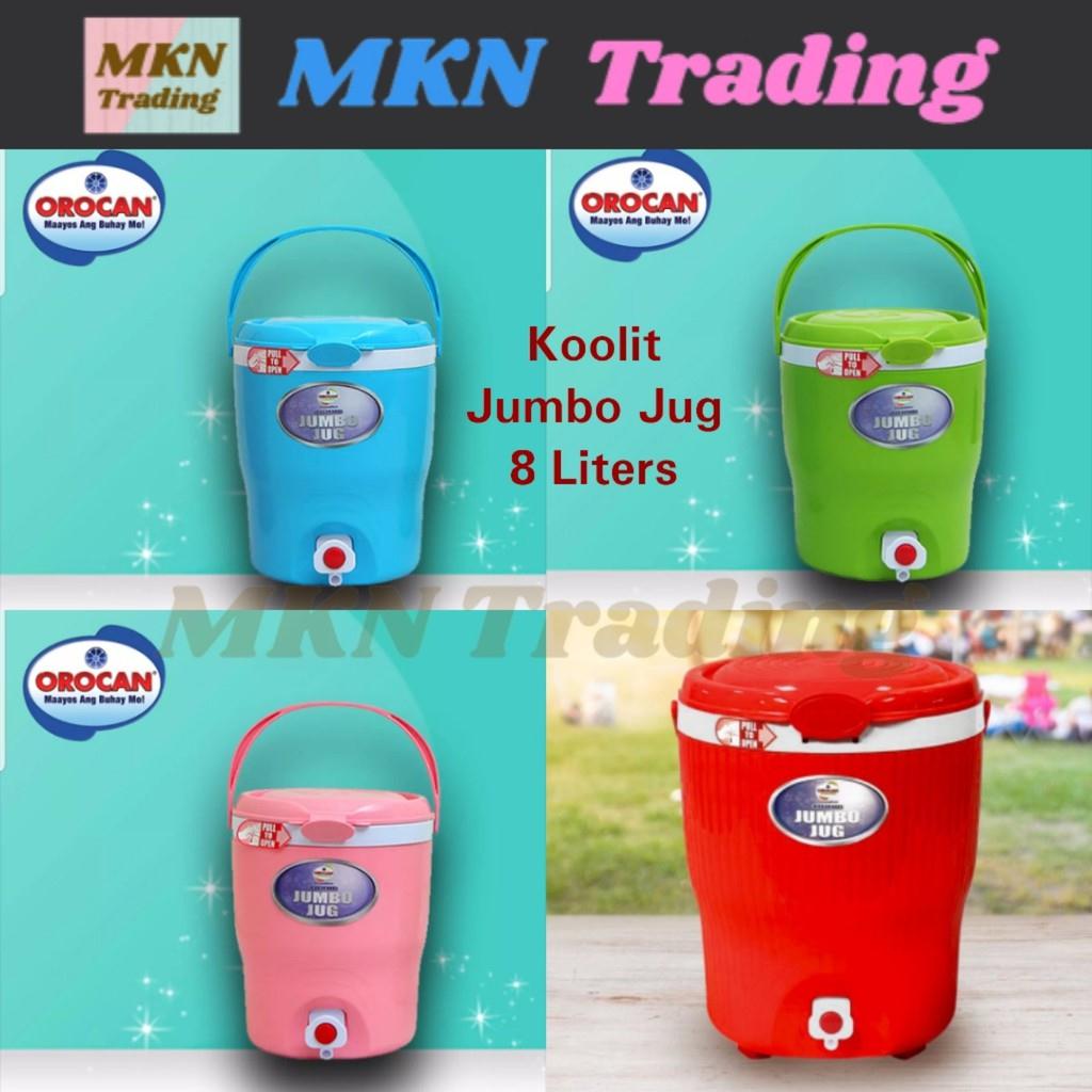 Orocan Jumbo Jug 8L liters Water Jug with Faucet water dispenser
