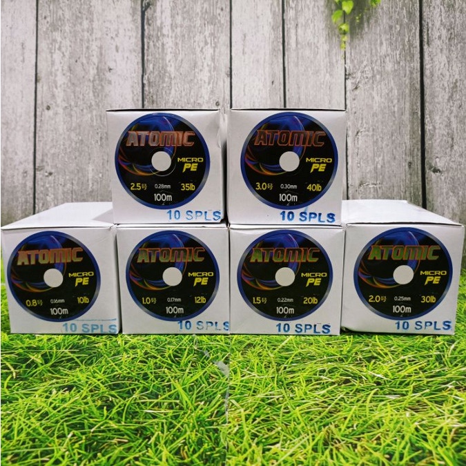 Quality PE Atomic Micro PE Line 100M Choose Size | Shopee Philippines